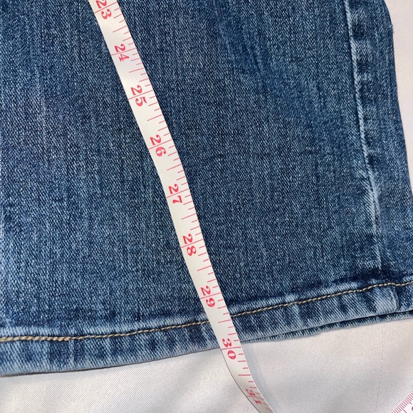 Lee Straight Leg Jeans Medium Dark Wash Denim Size 44X30 - Picture 7 of 9